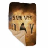 Star Trek Day Logo Sherpa Blanket -T-shirt Store ST STDAYN SherpaBlanket Mockup