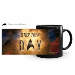 Star Trek Day Logo Black Mug