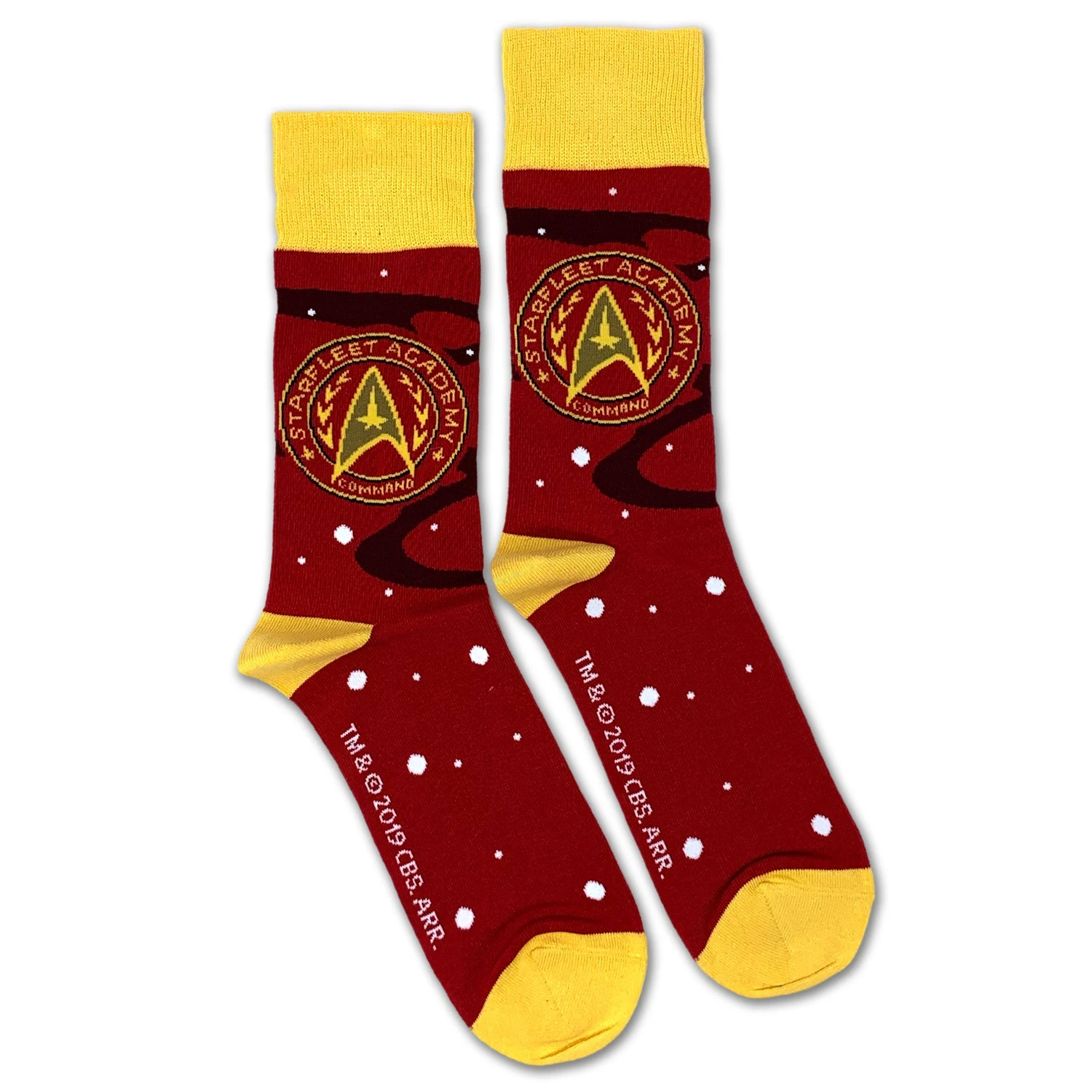 Star Trek Starfleet Academy Command Sock 3 Star Trek Starfleet Academy Command Sock
