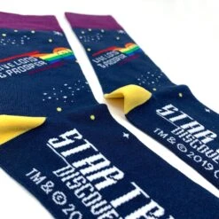 Star Trek: Discovery Pride Sock 9 Star Trek: Discovery Pride Sock -T-shirt Store ST Sock101 Merch LiveLong 4