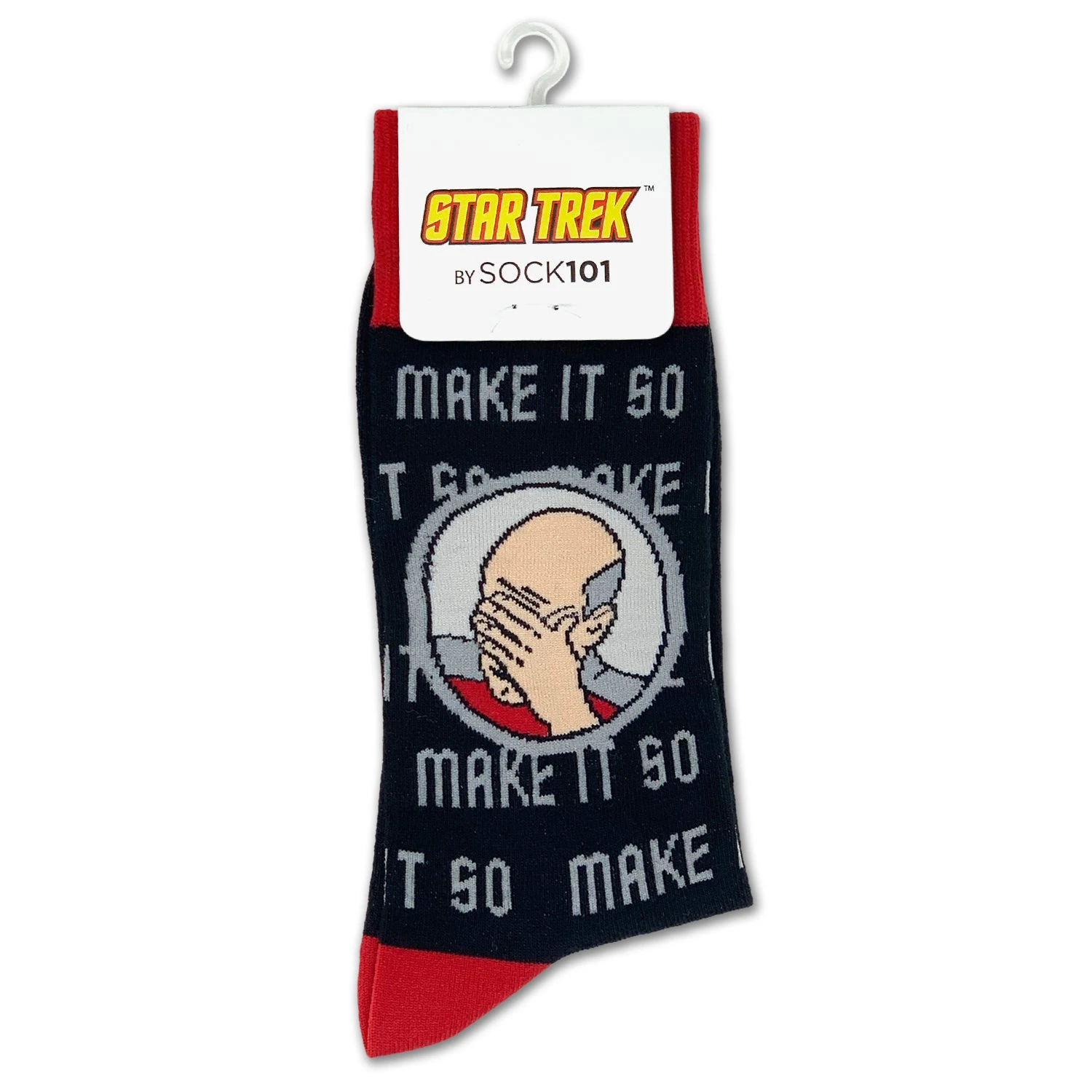 Star Trek: The Next Generation Facepalm Sock 4 Star Trek: The Next Generation Facepalm Sock - Image 2