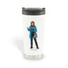 Star Trek: The Next Generation Beverly Crusher 16 Oz Stainless Steel Thermal Travel Mug -T-shirt Store ST TNG BEVERLYH Travel Mug Mockup