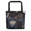 Star Trek: The Next Generation Detective Cats Premium Tote Bag -T-shirt Store ST TNG C DC Tote Bag Mockup Front