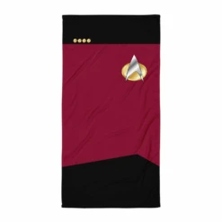 Star Trek: The Next Generation Command Uniform Beach Towel -T-shirt Store ST TNG CUB 100199 Beach Towel MF