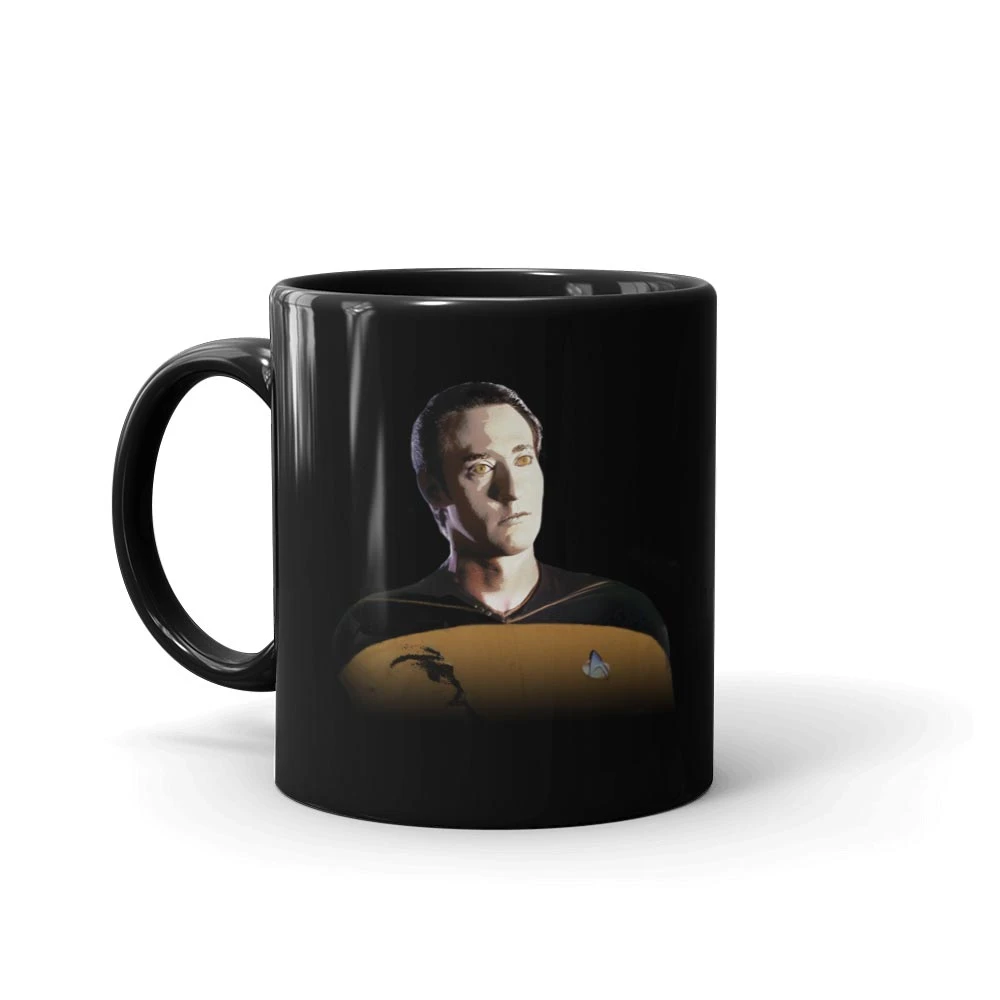 Star Trek: The Next Generation Data Parameters Black Mug 3 Star Trek: The Next Generation Data Parameters Black Mug