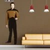 Star Trek: The Next Generation Data Wall Decal -T-shirt Store ST TNG DWS DataWalljammer