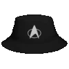 Star Trek: The Next Generation Delta Flexfit Bucket Hat -T-shirt Store ST TNG Delta 100660 BLK MF