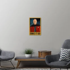 Star Trek: The Next Generation Make It So Portrait Gallery Wrapped Canvas 7 Star Trek: The Next Generation Make It So Portrait Gallery Wrapped Canvas -T-shirt Store ST TNG MIS Portrait Canvas 16x24 2