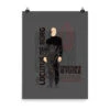 Star Trek: The Next Generation Picard Locutus Borg Satin Poster -T-shirt Store ST TNG PLB Poster Mockup