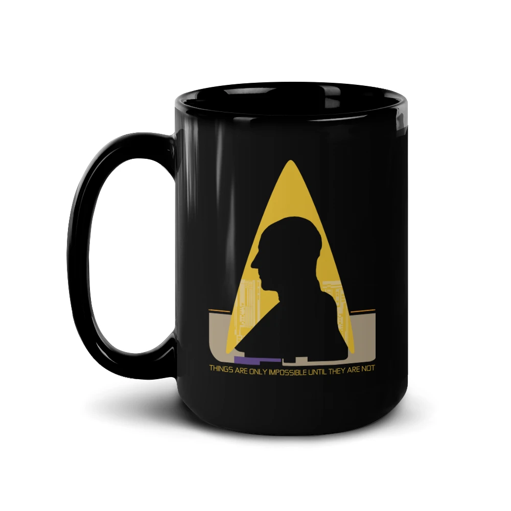 Star Trek: The Next Generation Picard Impossible White Mug 6 Star Trek: The Next Generation Picard Impossible White Mug - Image 4