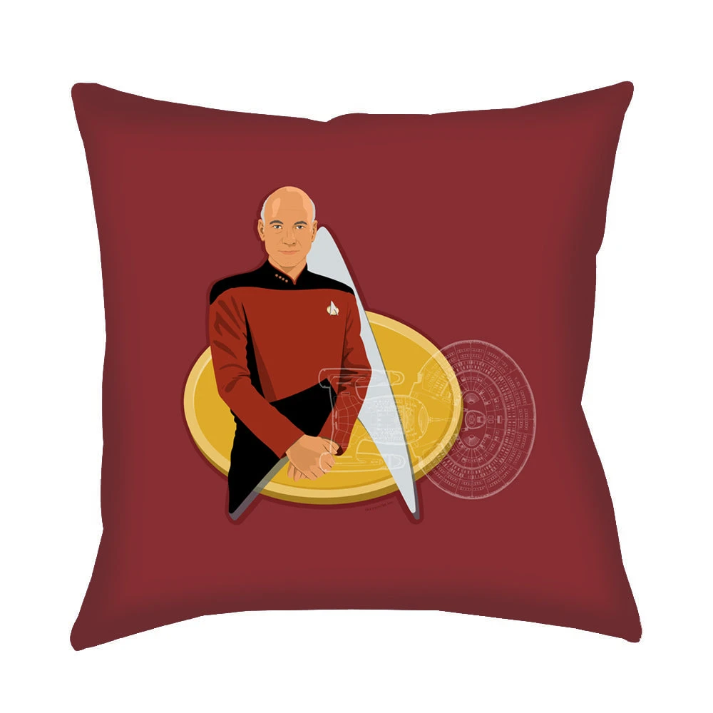 Star Trek: The Next Generation Picard Delta Pillow 4 Star Trek: The Next Generation Picard Delta Pillow - Image 2