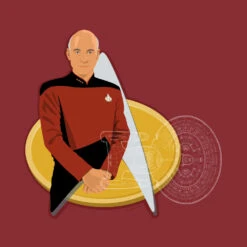 Star Trek: The Next Generation Picard Delta Pillow 7 Star Trek: The Next Generation Picard Delta Pillow -T-shirt Store ST TNG PicardDelta Pillow 2