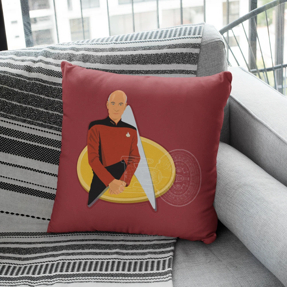 Star Trek: The Next Generation Picard Delta Pillow 3 Star Trek: The Next Generation Picard Delta Pillow