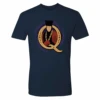 Star Trek: The Next Generation Q Adult Short Sleeve T-Shirt -T-shirt Store ST TNG Q 100011 Adult ShortSleeve Tshirt Navy MF