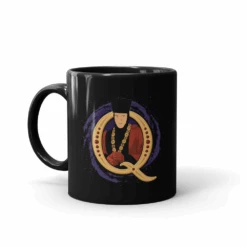 Star Trek: The Next Generation Q Black Mug