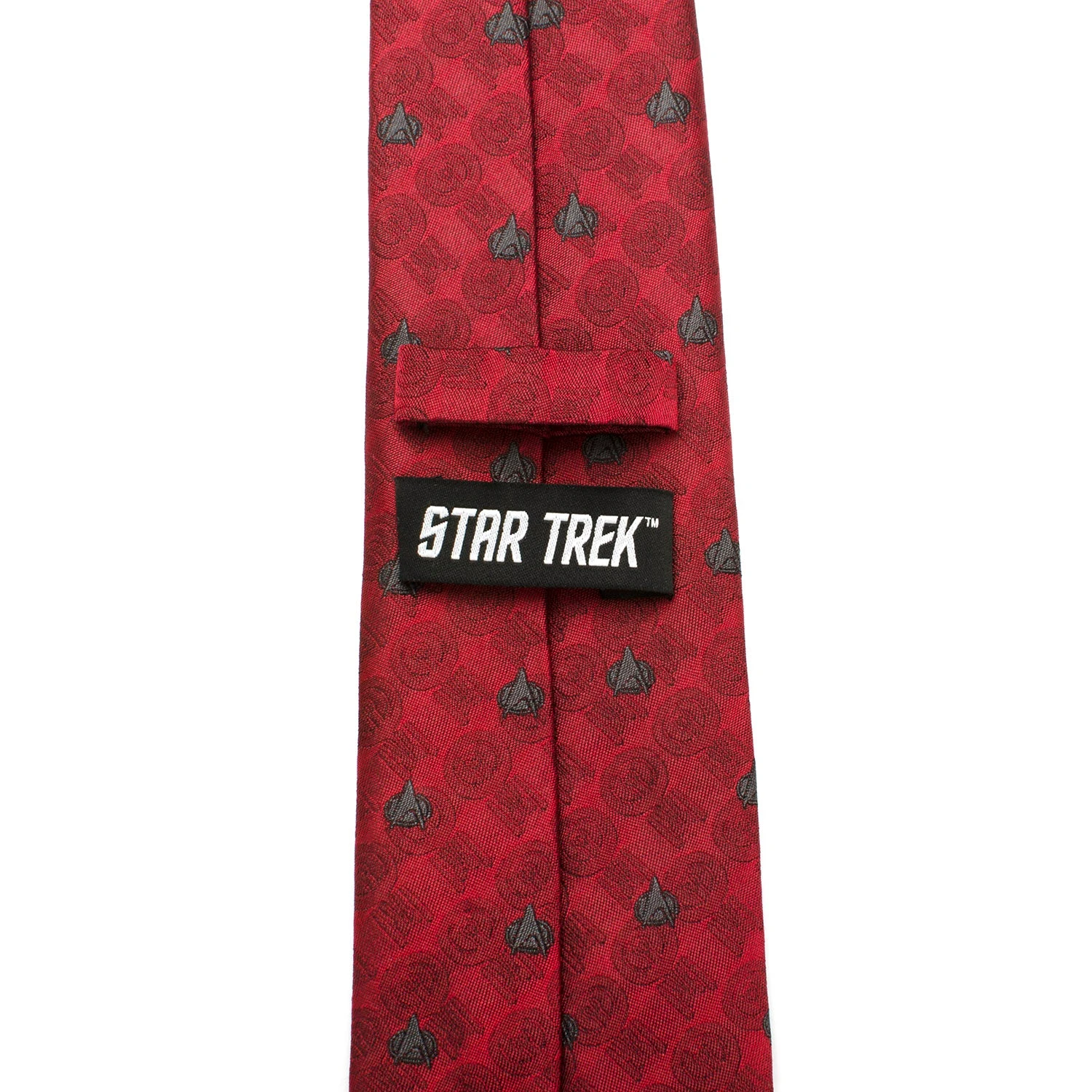 Star Trek: The Next Generation Red Delta Shield Men's Tie 6 Star Trek: The Next Generation Red Delta Shield Men's Tie - Image 4