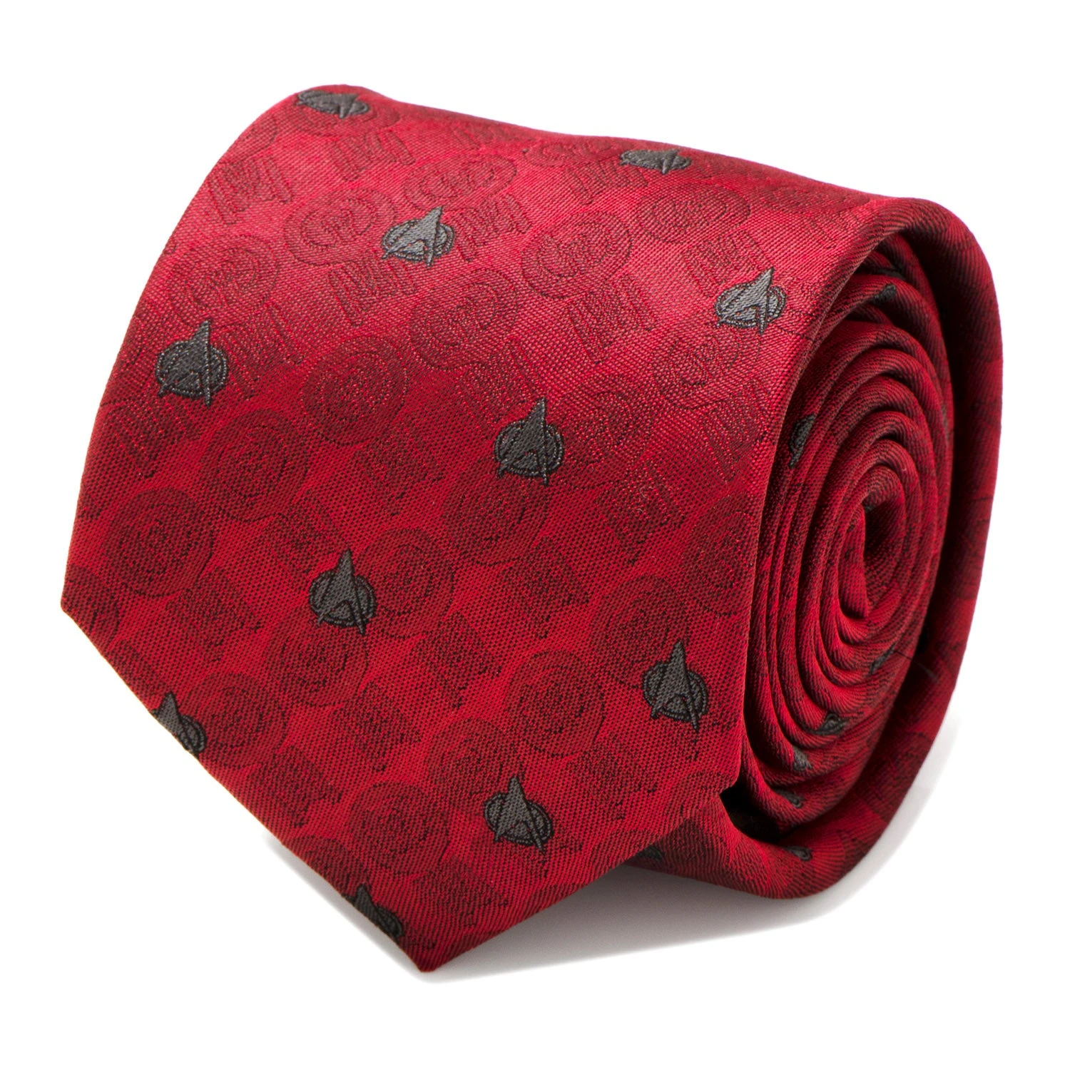 Star Trek: The Next Generation Red Delta Shield Men's Tie 3 Star Trek: The Next Generation Red Delta Shield Men's Tie