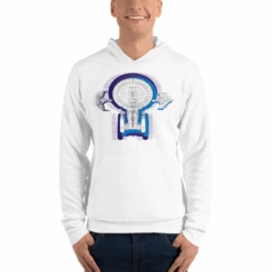 Star Trek: The Next Generation Ships Schematic Adult Fleece Hooded Sweatshirt 7 Star Trek: The Next Generation Ships Schematic Adult Fleece Hooded Sweatshirt -T-shirt Store ST TNG SS 100148 Hooded Sweatshirt MF