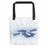 Star Trek: The Next Generation Warp Speed Premium Tote Bag -T-shirt Store ST TNG WS 100145 Tote Bag Back MF