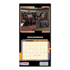 Star Trek: The Next Generation 2024 Wall Calendar -T-shirt Store ST TNG24WC 29 MF3
