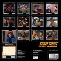 Star Trek: The Next Generation 2024 Wall Calendar -T-shirt Store ST TNG24WC 29 MF4