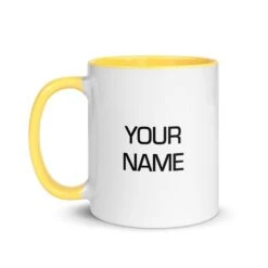 Star Trek: The Original Series Delta Personalized 11 Oz Two-Tone Mug -T-shirt Store ST TOS 1 101009 11 YELLOW L MF