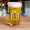 Star Trek: The Original Series Best Dad In The Universe Laser Engraved Pint Glass 1 Star Trek: The Original Series Best Dad In The Universe Laser Engraved Pint Glass -T-shirt Store ST TOS BDADHP Pint Glass Mockup