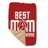 Star Trek: The Original Series Best Mom In The Universe Sherpa Blanket 1 Star Trek: The Original Series Best Mom In The Universe Sherpa Blanket -T-shirt Store ST TOS BMU Sherpa Blanket Mockup