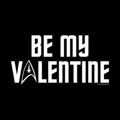 Star Trek: The Original Series Be My Valentine Fleece Hooded Sweatshirt -T-shirt Store ST TOS BMV Hooded Sweatshirt RO