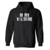 Star Trek: The Original Series Be My Valentine Fleece Hooded Sweatshirt 1 Star Trek: The Original Series Be My Valentine Fleece Hooded Sweatshirt -T-shirt Store ST TOS BMV Hooded Sweatshirt Mockup Black