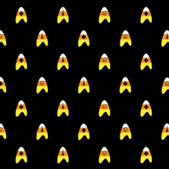 Star Trek: The Original Series Candy Corn Deltas Throw Pillow -T-shirt Store ST TOS CCD Pillow RO