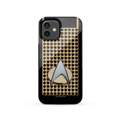 Star Trek: The Original Series Textured Large Delta Tough Phone Case -T-shirt Store ST TOS Communicator Phone LG 12T 100041 MF