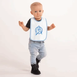 Star Trek: The Original Series Delta Embroidered Baby Bib