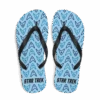 Star Trek: The Original Series Delta Badge Pattern Adult Flip Flops 2 Star Trek: The Original Series Delta Badge Pattern Adult Flip Flops -T-shirt Store ST TOS Delta Pattern 100144 MF
