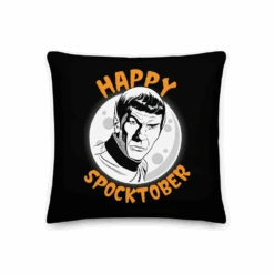 Star Trek: The Original Series Happy Spocktober Throw Pillow