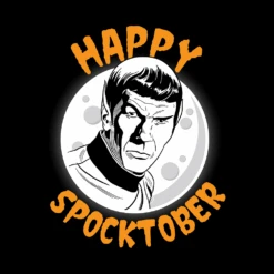 Star Trek: The Original Series Happy Spocktober Throw Pillow -T-shirt Store ST TOS HS Pillow RO