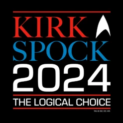 Star Trek: The Original Series Kirk & Spock 2024 Adult Short Sleeve T-Shirt -T-shirt Store ST TOS KS24 100012 Womens ShortSleeve Tshirt RO