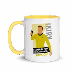 Star Trek: The Original Series Kirk Two-Tone Mug -T-shirt Store ST TOS Kirk Quote 101009 LF YLW MF d22fd816 9863 40ac a527 58a63a2ddf18