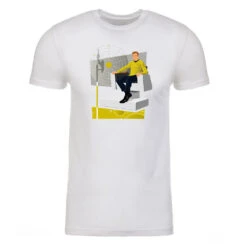 Star Trek: The Original Series Kirk Captain's Chair Adult Short Sleeve T-Shirt