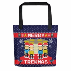 Star Trek: The Original Series Merry Trekmas Premium Tote Bag