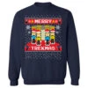 Star Trek: The Original Series Merry Trekmas Fleece Crewneck Sweatshirt -T-shirt Store ST TOS MT StarTrek G18000 Navy