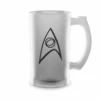 Star Trek: The Original Series Science Badge 16oz Frosted Beer Stein 1 Star Trek: The Original Series Science Badge 16oz Frosted Beer Stein -T-shirt Store ST TOS Science 101070 MF