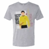 Star Trek: The Original Series Sulu Men's Tri-Blend T-Shirt -T-shirt Store ST TOS Sulu Quote 100006 FR MF ab61d1ac e844 48bf b1f2 e215527be67b