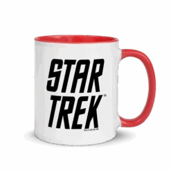 Star Trek: The Original Series Uhura Two-Tone Mug -T-shirt Store ST TOS Uhura Quote 101009 RT RED MF 8f28c307 e21c 447a 8571 b3932bc7e6ce