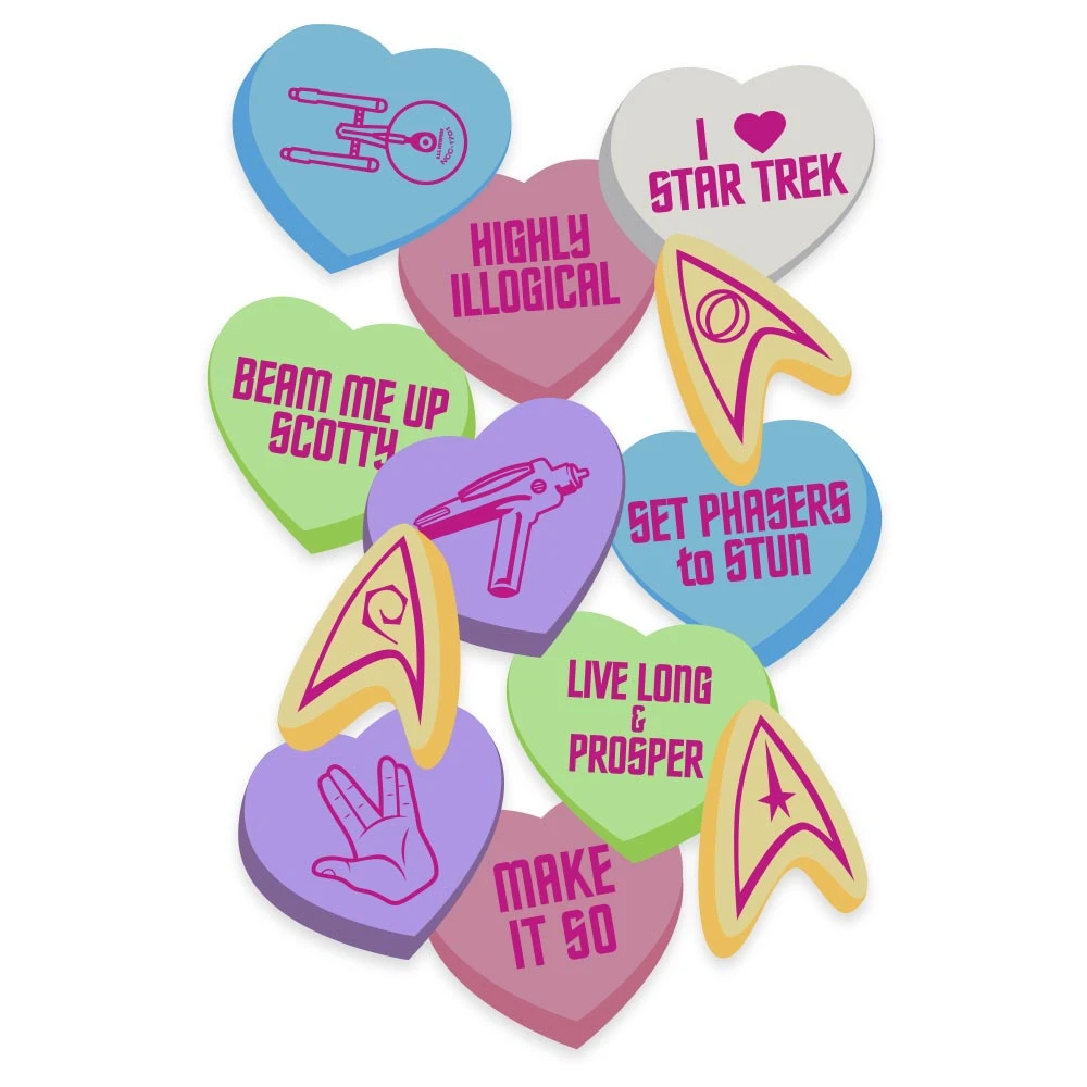 Star Trek Valentine's Day Collage Two-Tone Mug 4 Star Trek Valentine's Day Collage Two-Tone Mug - Image 2
