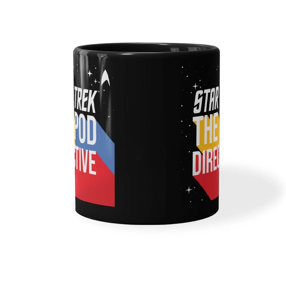 Star Trek The Pod Directive Black Mug 5 Star Trek The Pod Directive Black Mug - Image 3