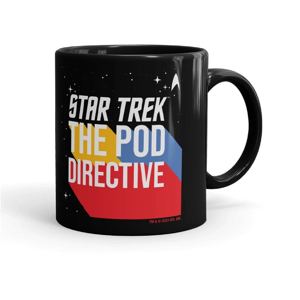 Star Trek The Pod Directive Black Mug 4 Star Trek The Pod Directive Black Mug - Image 2