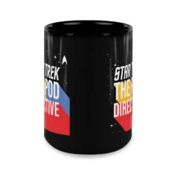 Star Trek The Pod Directive Black Mug 13 Star Trek The Pod Directive Black Mug -T-shirt Store ST TPDLOGO 100085 15 CEN MF