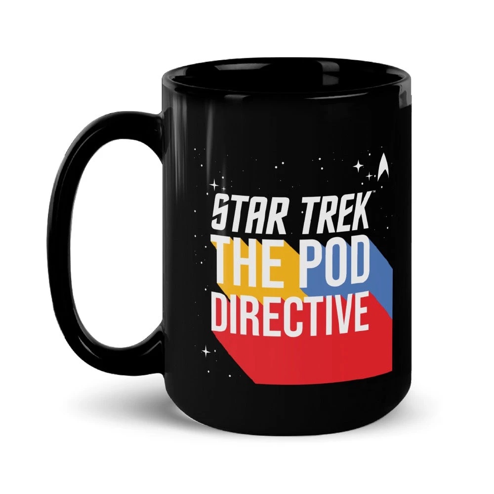 Star Trek The Pod Directive Black Mug 6 Star Trek The Pod Directive Black Mug - Image 4