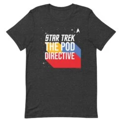 Star Trek The Pod Directive T-Shirt -T-shirt Store ST TPDLOGO 100894 DARK GREY HEATHER MF a6d69751 db98 4c75 8e2e e503528ee110